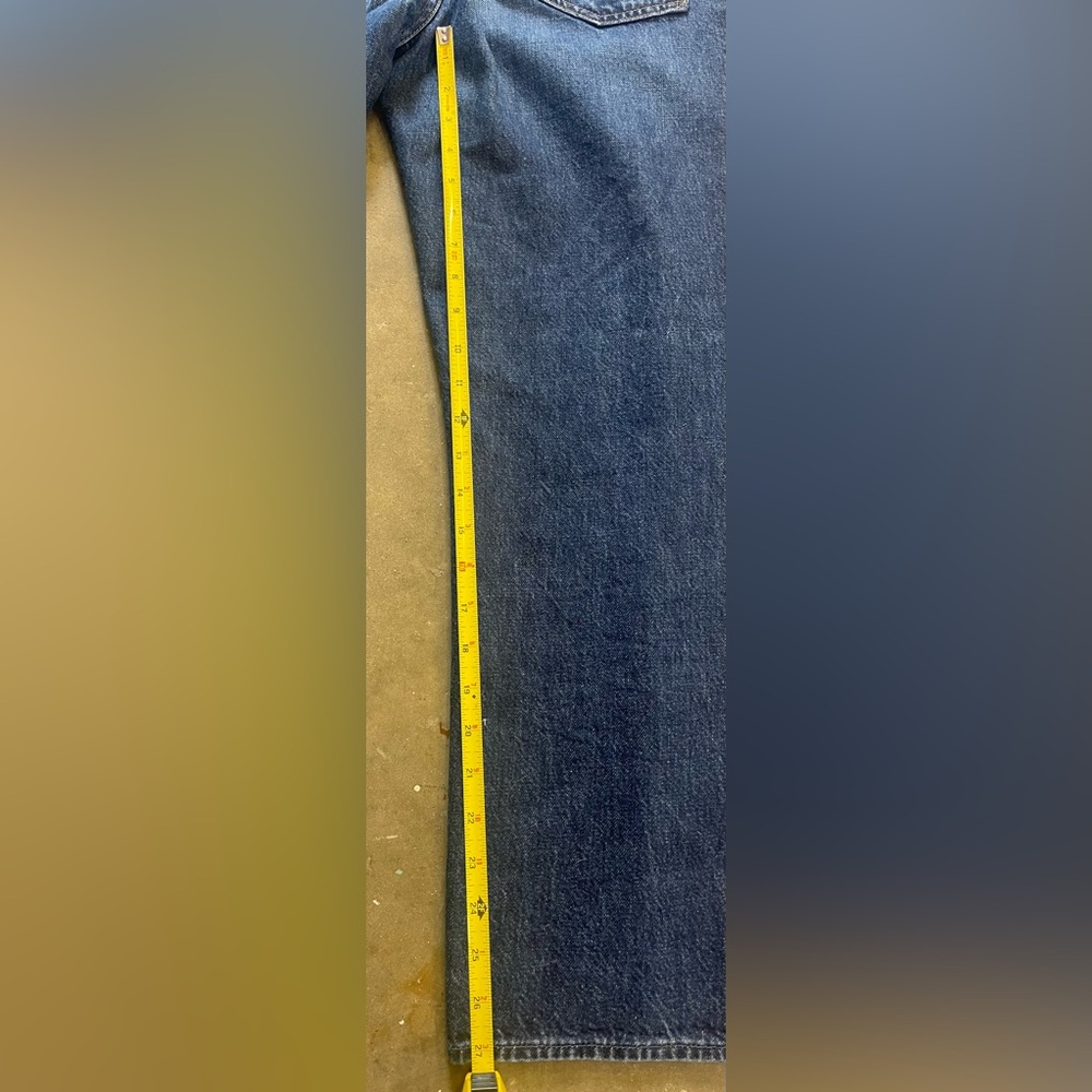 MOTHER Half Pipe Ankle Denim, EUC, Size 27, Wash: Did You Bring Me Anything - Picture 9 of 10